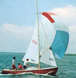 O'Day Rhodes 19 Sailboat