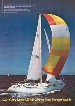 R32 - Gary Mull's 3/4 Ton Winner from Ranger Yachts (1974)