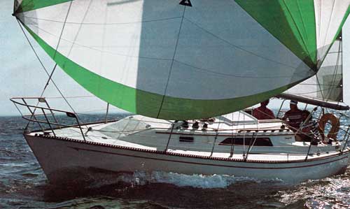 Ranger 30 Cruiser Yacht - Cruising on the open seas. 1978 Advertisement.