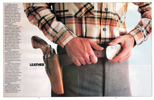 Leather Goods such as this Holster from Smith & Wesson