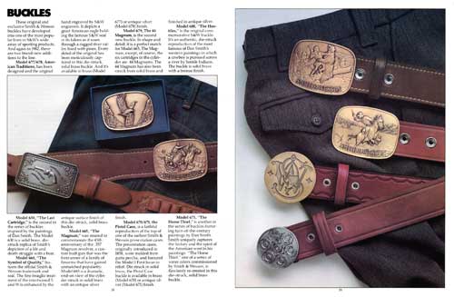 Smith & Wesson Belt Buckles (1982) 