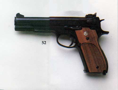 Smith & Wesson Model 52 .38 Caliber Semiautomatic Pistol 