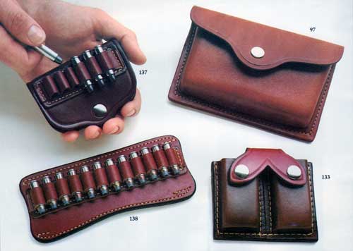 S&W Leather Accessories - Cartridge Cariers and Cases, Clip Pouches