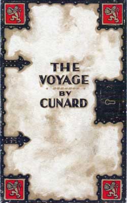 Passenger List, Cunard Line RMS Berengaria 1932