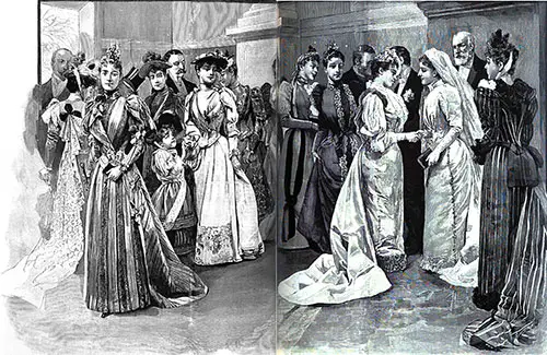 A Fashionable Wedding in Paris 1892