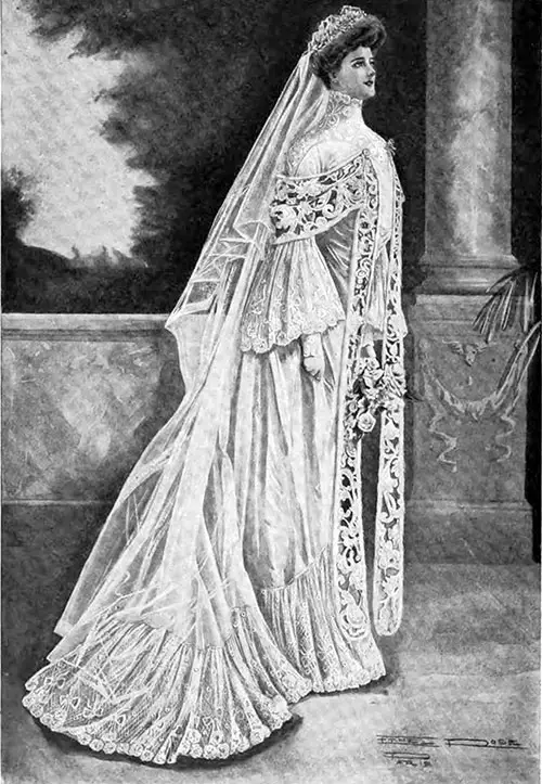 1910 wedding dress styles