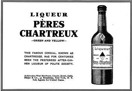 Pères Chartreux - Green and Yellow Liquor © 1907