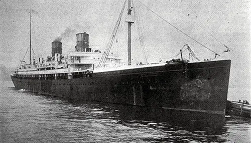 La Touraine Was the French Line’s First Twin-Screw Vessel and the First to Be Fitted With Pole Masts.
