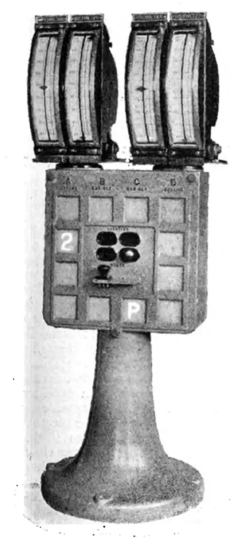 Fig. 7. Main Voltmeter Pillar.