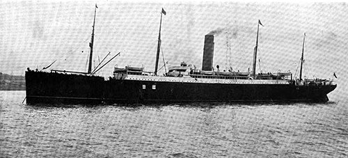 Brought across the Seas by Wireless to Aid the “Titanic”, the Cunarder “Carpathia”