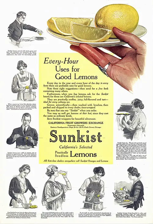 Sunkist Fruit | Vintage Ads | GG Archives