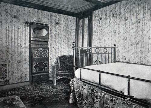 A View of a Stateroom on the White Star Line Steamer Teutonic