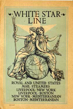 Passenger Manifest, White Star Line SS Cymric, September 1906, Liverpool to Boston