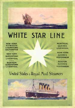 Front Cover, 1912-04-10 RMS Titanic Passenger List