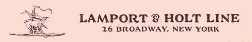 Lamport & Holt Line Historical Archives