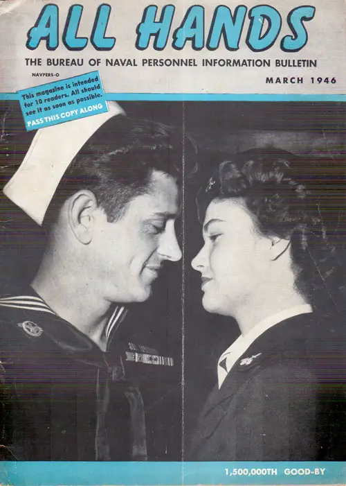 March 1946 Issue All Hands Magazine