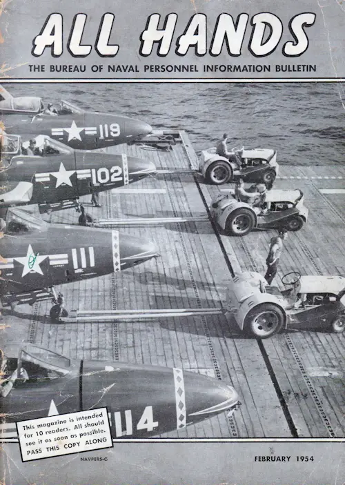 February 1954 Issue All Hands Magazine