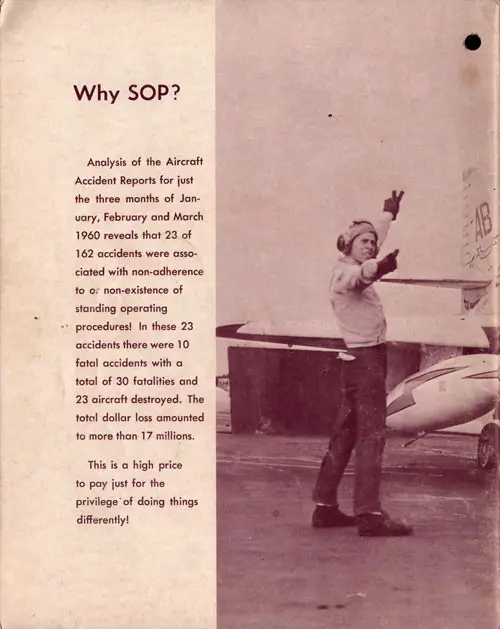 Approach Magazine, January 1961, Back Cover