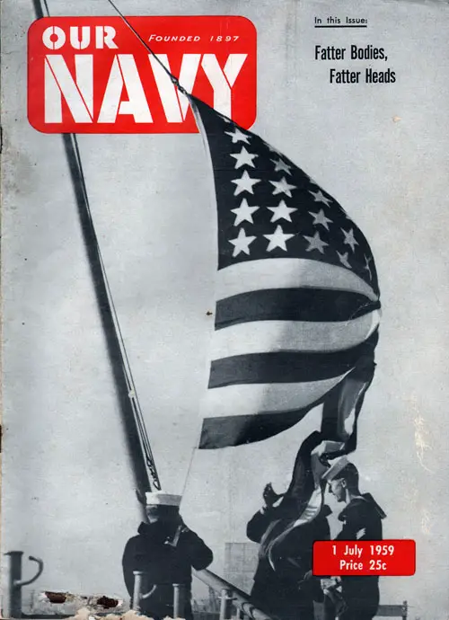 1 July 1959 Our Navy Magazine 