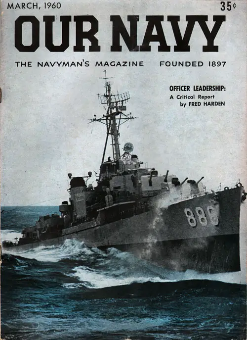 March 1960 Our Navy Magazine 