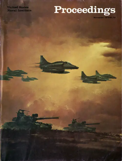Front Cover, U. S. Naval Institute Proceedings, Volume 105/11/921, November 1979.