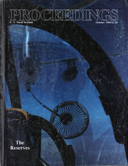 October 1984 Proceedings Magazine: United States Naval Institute 
