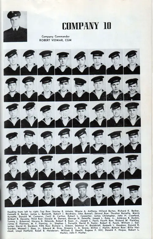 Company 48-010 Recruits, Page 1.
