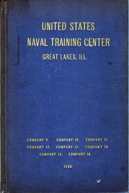 Front Cover, USNTC Great Lakes "The Keel" 1948 Company 014.