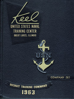 1963 Company 287 Great Lakes US Naval Training Center Roster - The Keel