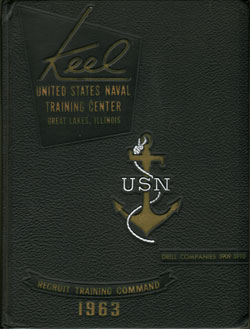 1963 Company 5909 Great Lakes US Naval Training Center Roster - The Keel