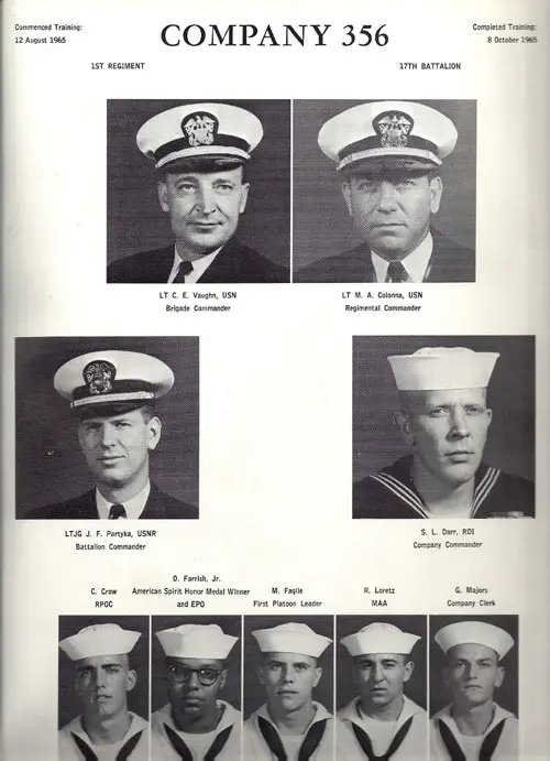 Company 65-356 Recruits, Page 1.