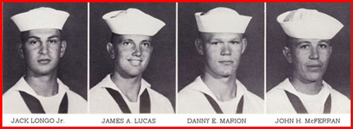 Company 63-421 Recruits, Jack Longo Jr., James A. Lucas, Danny E. Marion, John H. McFerran