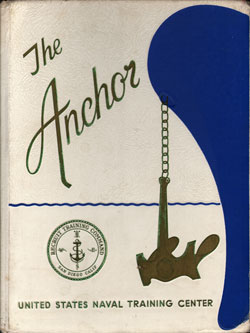 Front Cover, Navy Boot Camp Book 1968 Company 179 The Anchor