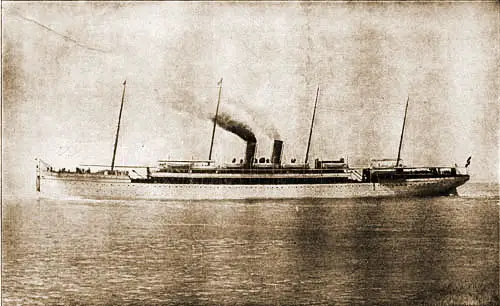 Express Steamer SS Kaiser Wilhelm II.