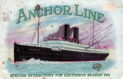 1911 Anchor Line Brochure - Excursion Season