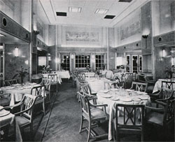 First Class Restaurant Dining on the RMS Britannic
