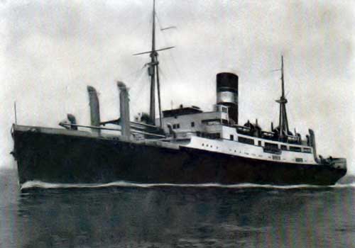 Photograph of the SS Exeter