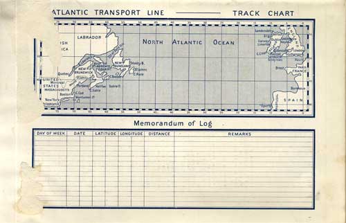 Atlantic Transport Line - Track Chart
