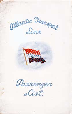 1928-08-25 Passenger Manifest for the SS Minnewaska 