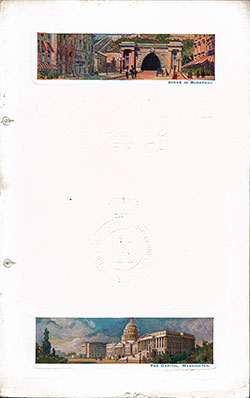Front Cover, 1913-09-23 RMS Carmania Passenger List