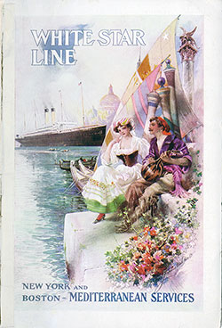 Passenger Manifest, RMS Romanic, White Star Line, October 1908, Genoa and Naples to Boston 