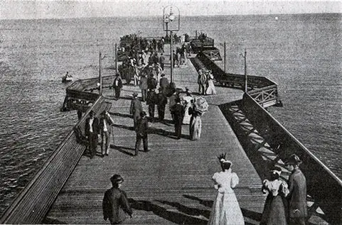 Pier at Montevideo, Uruguay