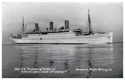 SS Empress of Australia