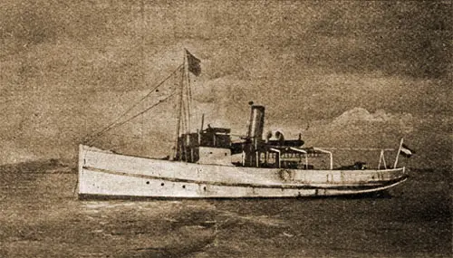 The Special North German Lloyd Tender "Undine" Upon Which Passengers Are Landed at the Port of Gibraltar.