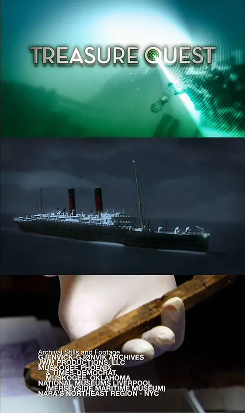 Images from the Discovery Channel's Treasure Quest, Season One, Episode 11: The Silver Queen.