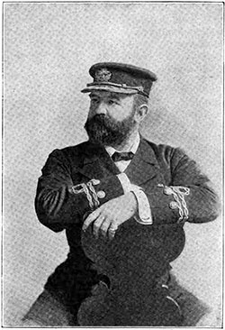 White Star Line Captain John D. Cameron circa 1897.