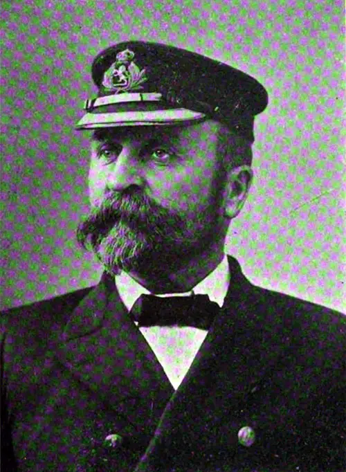 Captain J. B. Watt, Cunard Captains and Chiefs, 1905.