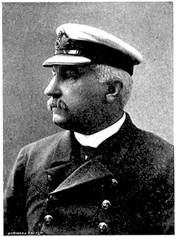 Captain R. C. Warr, Cunard Captains and Chiefs, 1905.