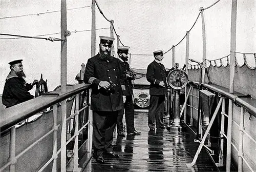 Officers on the Bridge after the Storm