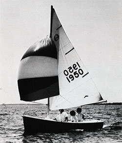 Kids Learn It's Easy Sailing on the New 1971 O'Day Widgeon Sailboat.